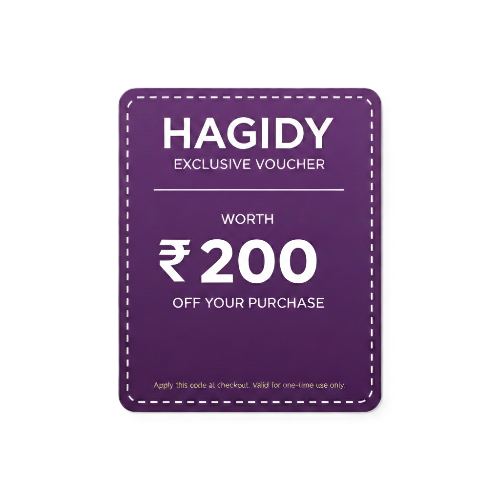 ₹200 Hagidy Voucher